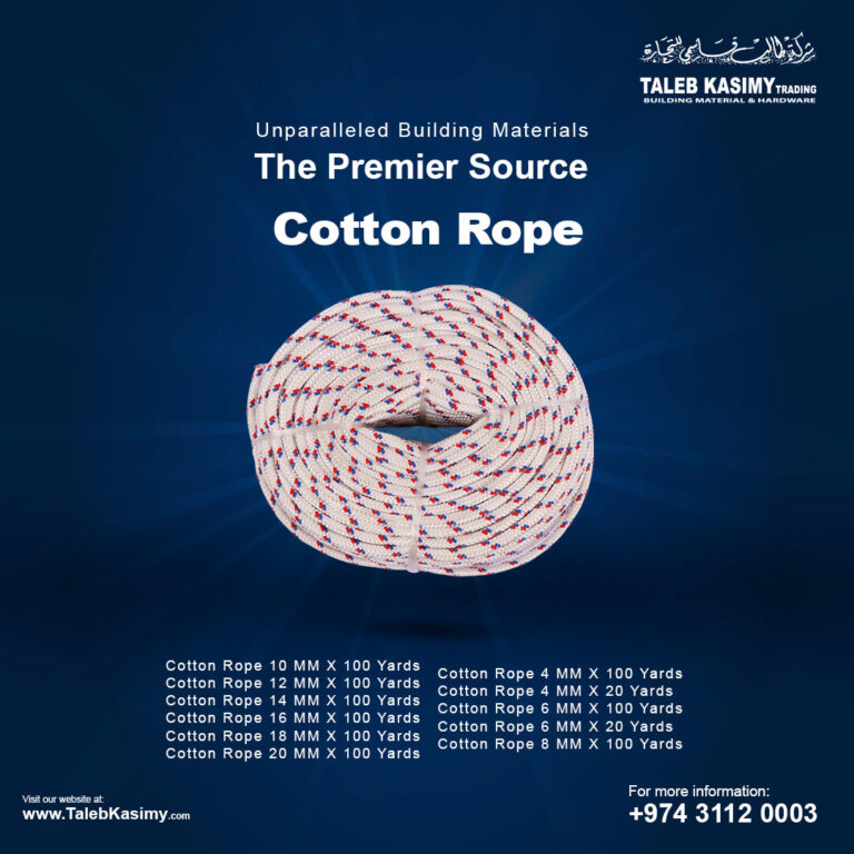 Quality Cotton Ropes In Various Sizes | Qatar Suppliers