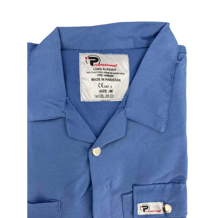 Coverall Blue 65-35% Single -