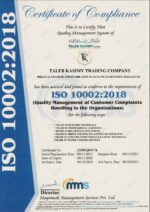 TALEB KASIMY ISO 10002:2018