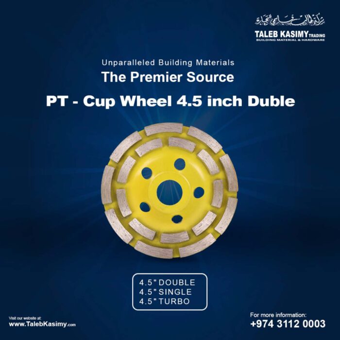 PT - Cup Wheel 4.5 inch Duble-1