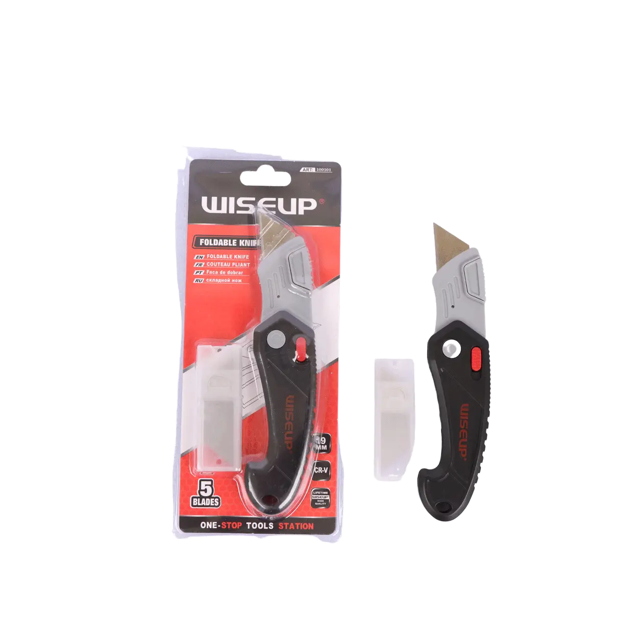 Wiseup Folding Knife Cutter | Taleb Kasimy Trading Co.