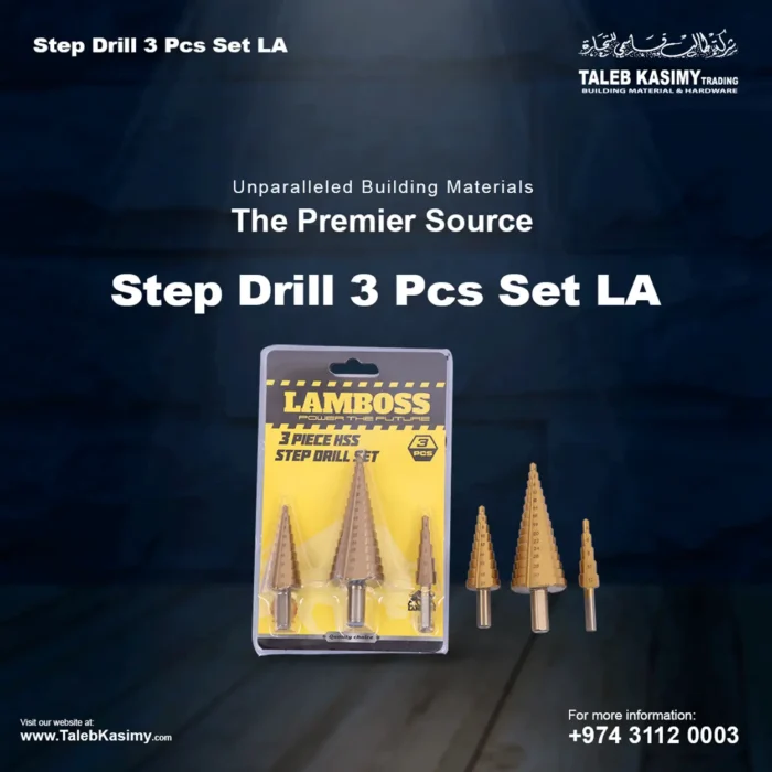where to buy Step Drill 3 Pcs Set LA