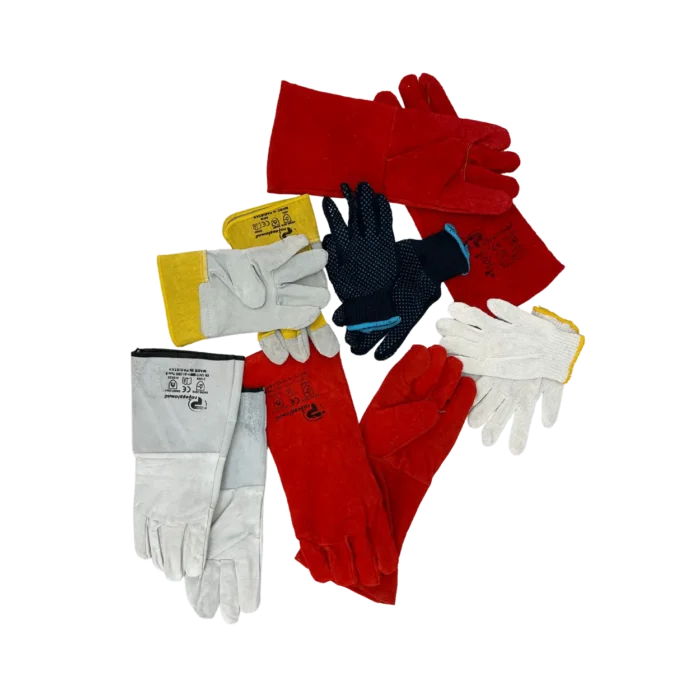 Welding Gloves Red 16 Inch pros