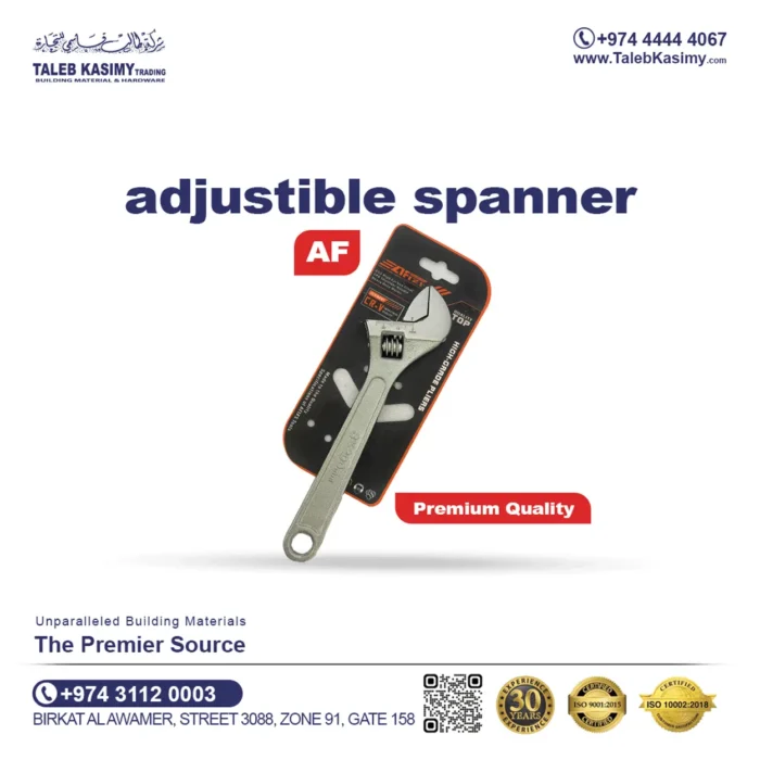 adjustible spanner AF cons