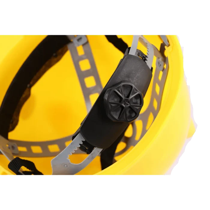 Safety Helmet Yellow Ratchet type