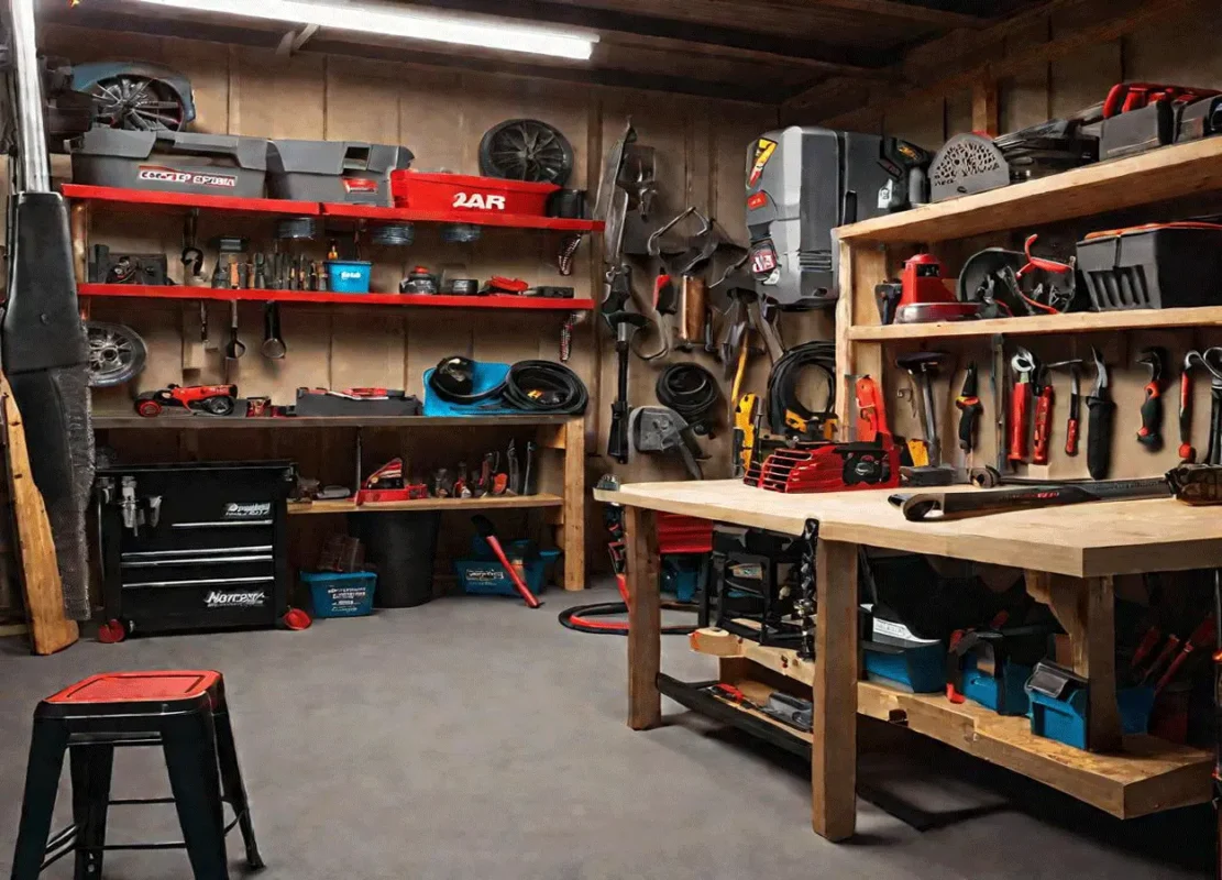 Garage Workshop Organization