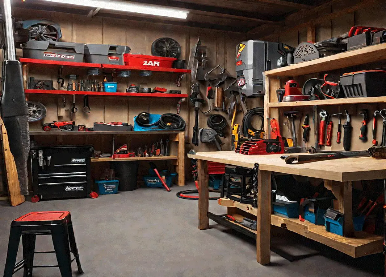 Garage Workshop Organization