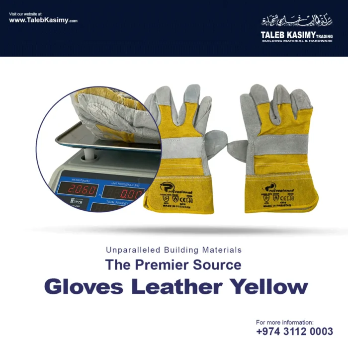 buy Gloves Leather Yellow