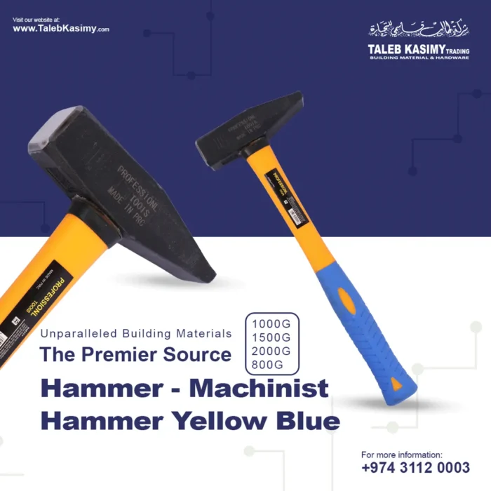 buy Machinist Hammer Yellow Blue
