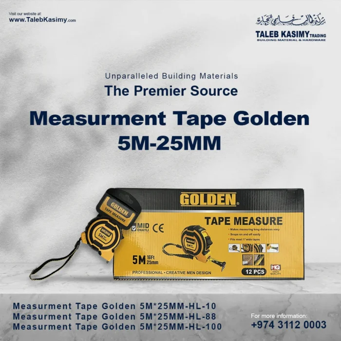 buying Measurement Tape Golden 5M-25MM