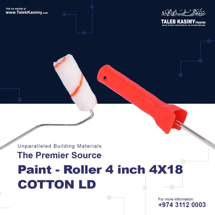 buy Paint Roller 4 inch 4X18 Cotton LD