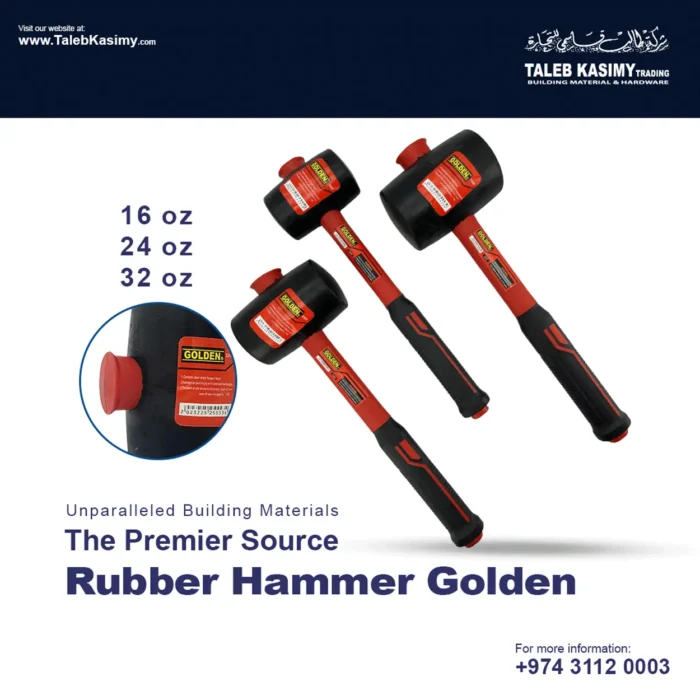Rubber Hammer Golden benefits