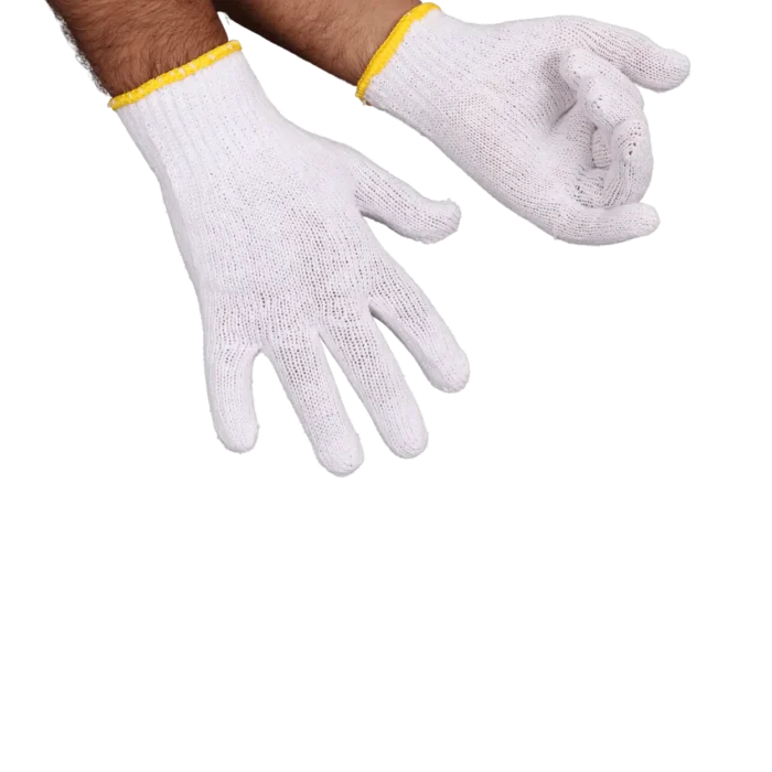 buy Safety Gloves Cotton White