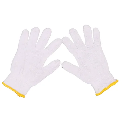 Safety Gloves Cotton White