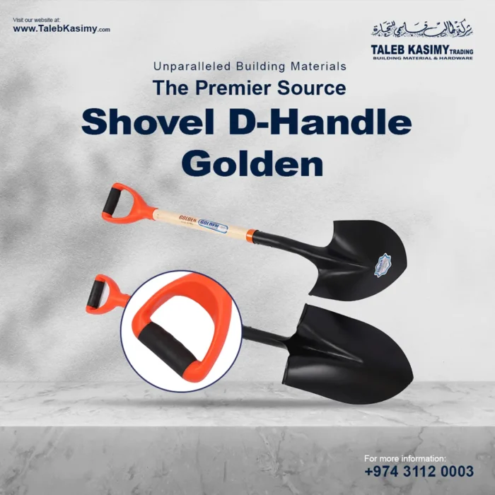 Shovel D-Handle Golden use