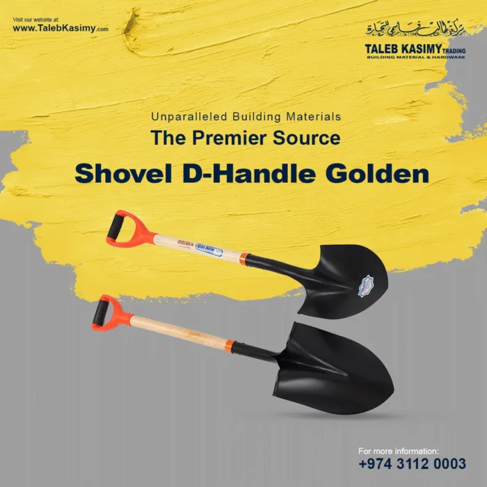 Shovel D-Handle Golden pros