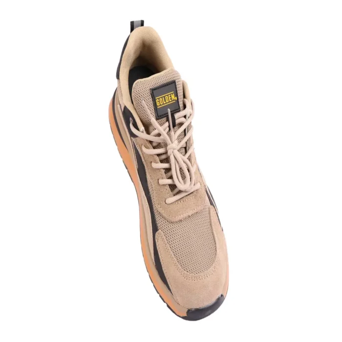 Safety shoes golden leather type 7615