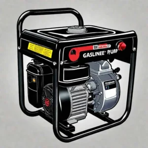 how to use gasoline water pump