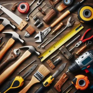 Building materials and tools